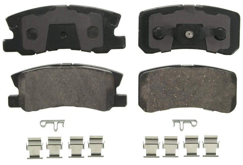 Wagner QS ZD868 Disc Brake Pad Set, Chamfered Edges for Smooth, Quiet Stops, Fits 2007â€“2017 Jeep Patriot, 2013â€“2014 Chrysler 200 - Image 1